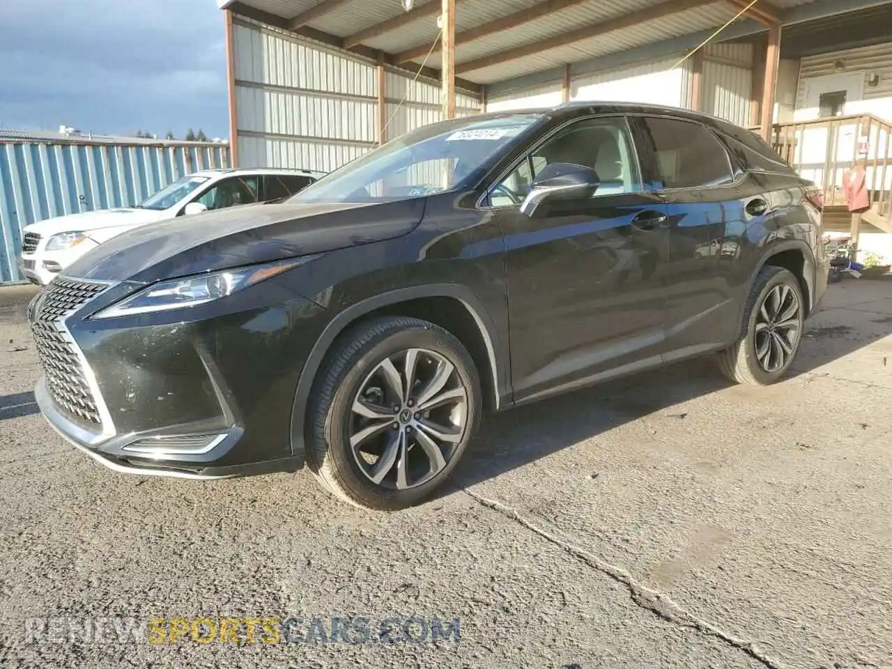 1 Photograph of a damaged car 2T2HZMDA1MC294860 LEXUS RX350 2021