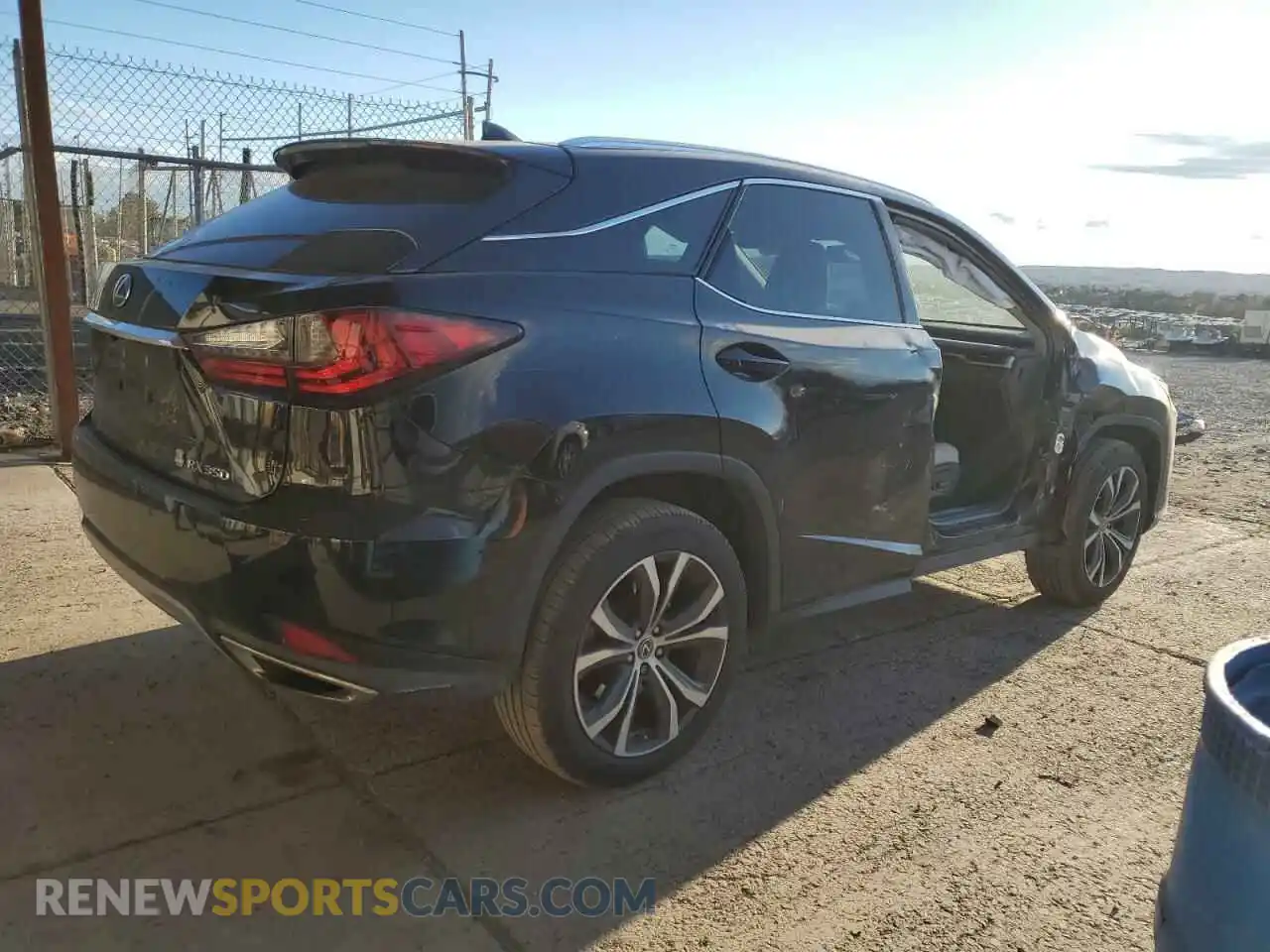 3 Photograph of a damaged car 2T2HZMDA1MC294860 LEXUS RX350 2021