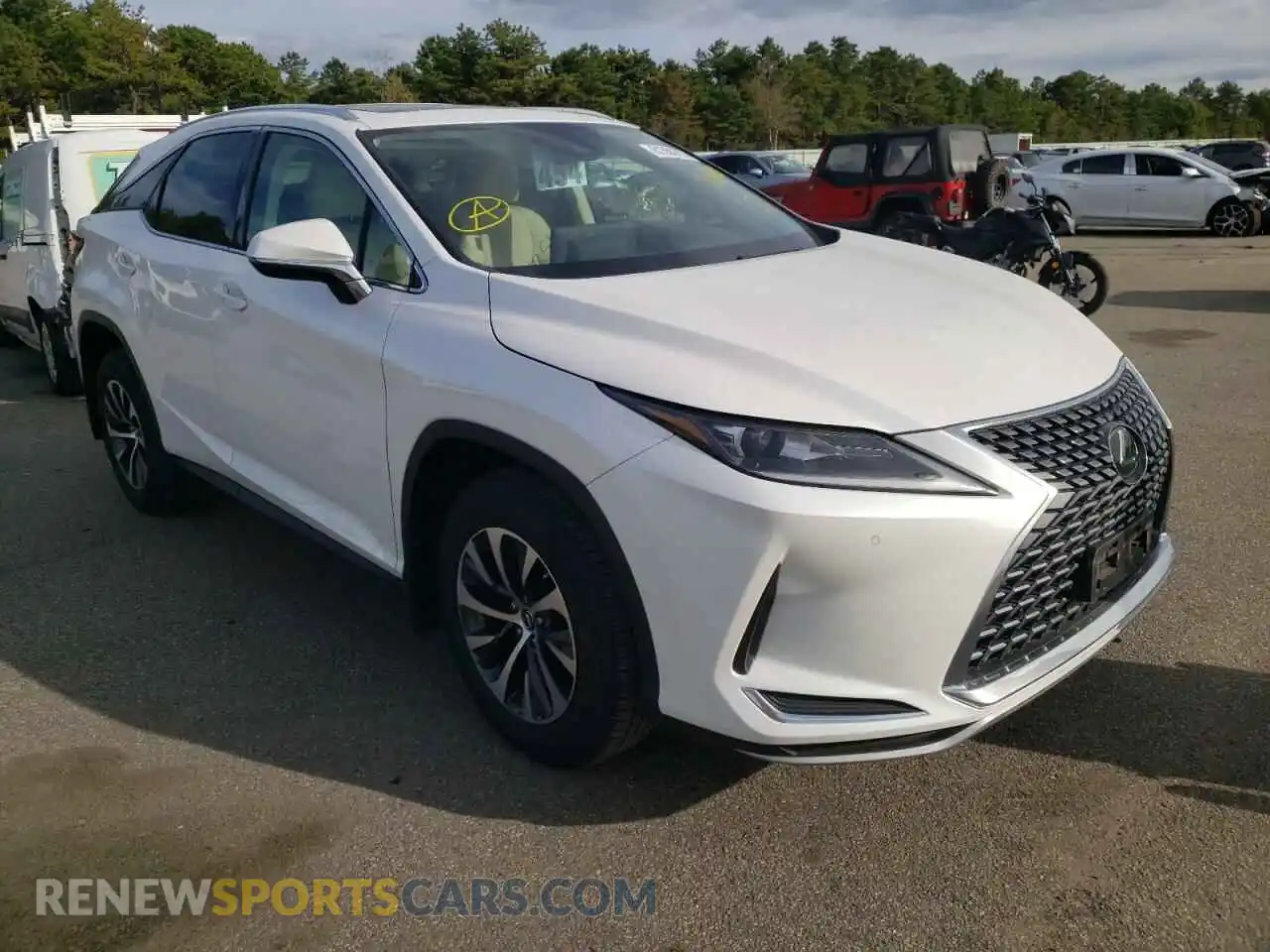 1 Photograph of a damaged car 2T2HZMDA1MC305789 LEXUS RX350 2021