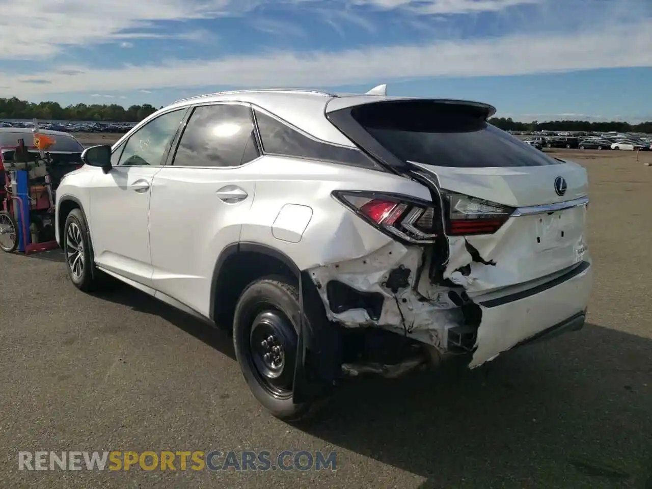 3 Photograph of a damaged car 2T2HZMDA1MC305789 LEXUS RX350 2021