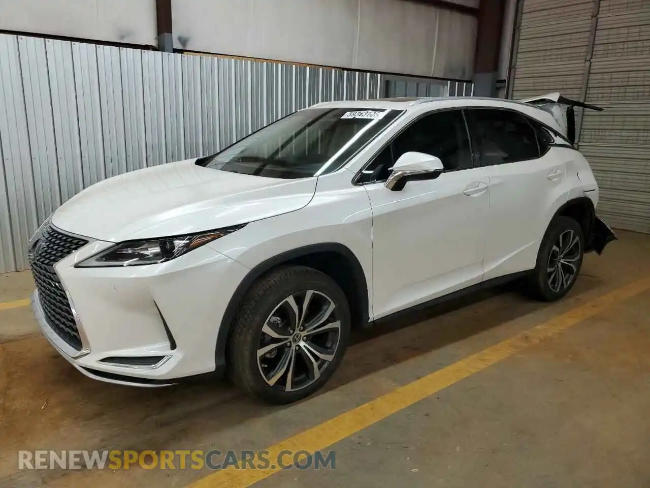 1 Photograph of a damaged car 2T2HZMDA2MC260197 LEXUS RX350 2021