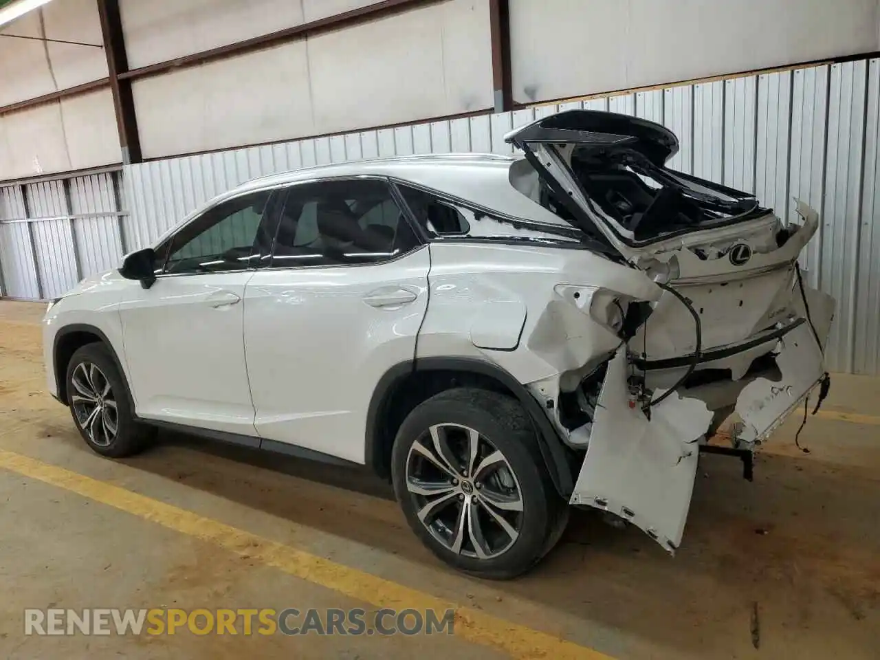 2 Photograph of a damaged car 2T2HZMDA2MC260197 LEXUS RX350 2021