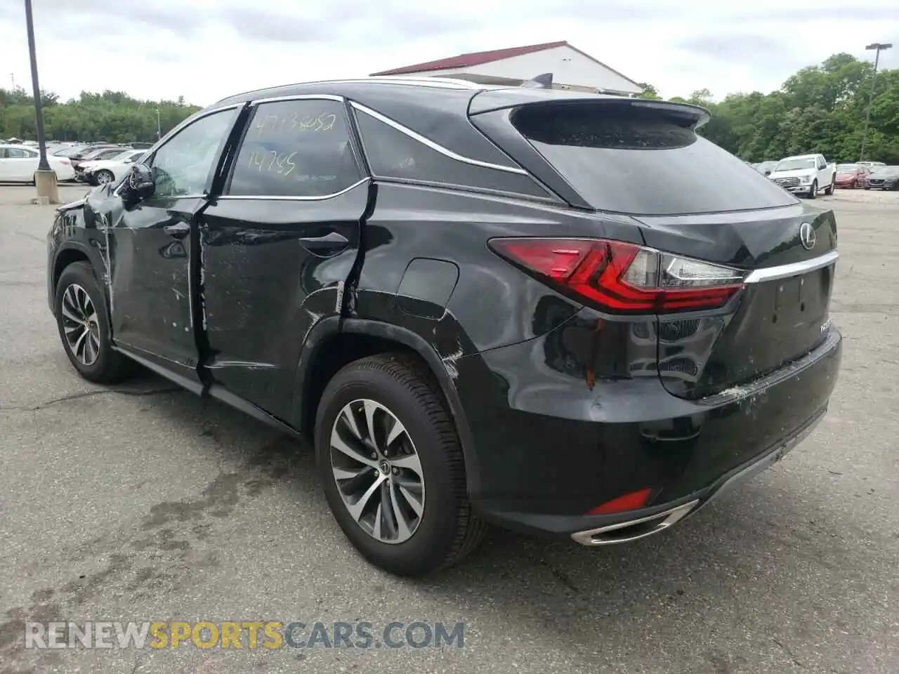 3 Photograph of a damaged car 2T2HZMDA2MC290512 LEXUS RX350 2021