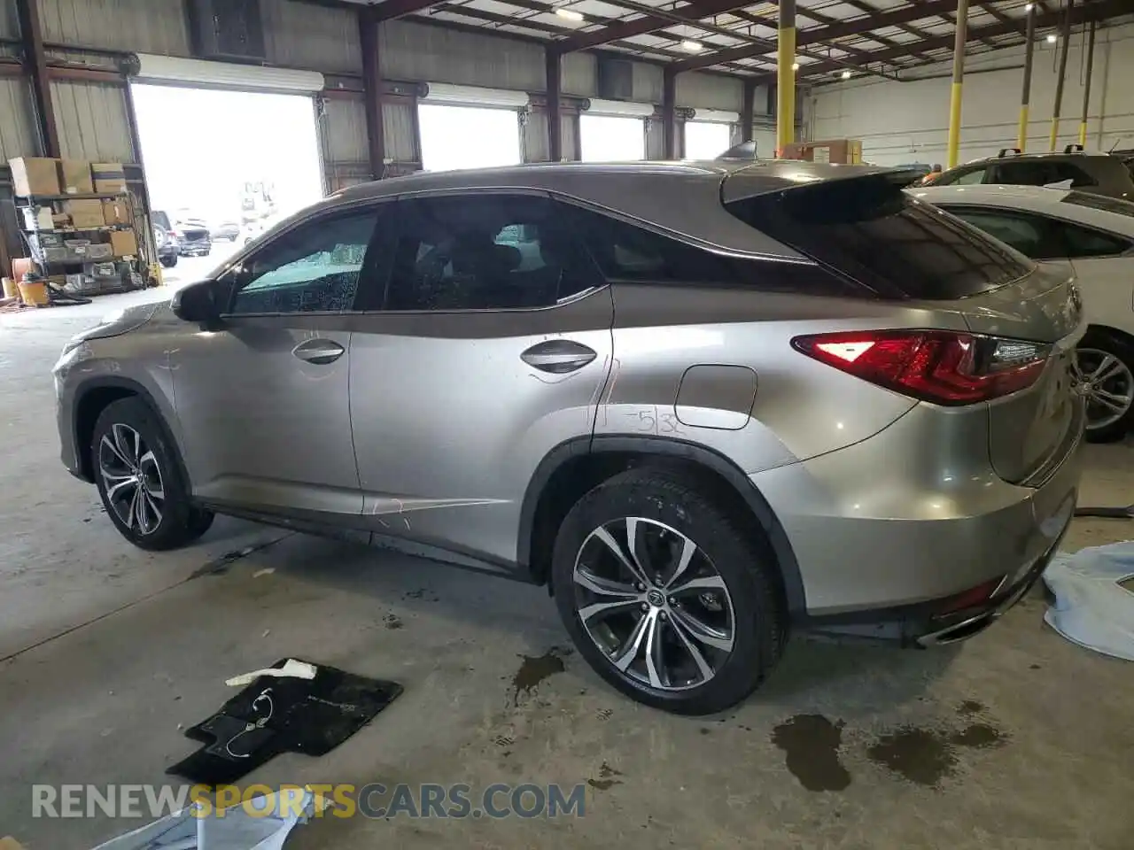 2 Photograph of a damaged car 2T2HZMDA2MC291000 LEXUS RX350 2021