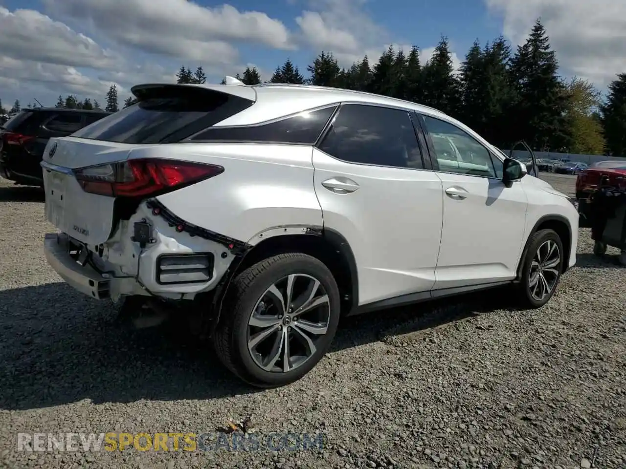 3 Photograph of a damaged car 2T2HZMDA2MC296049 LEXUS RX350 2021