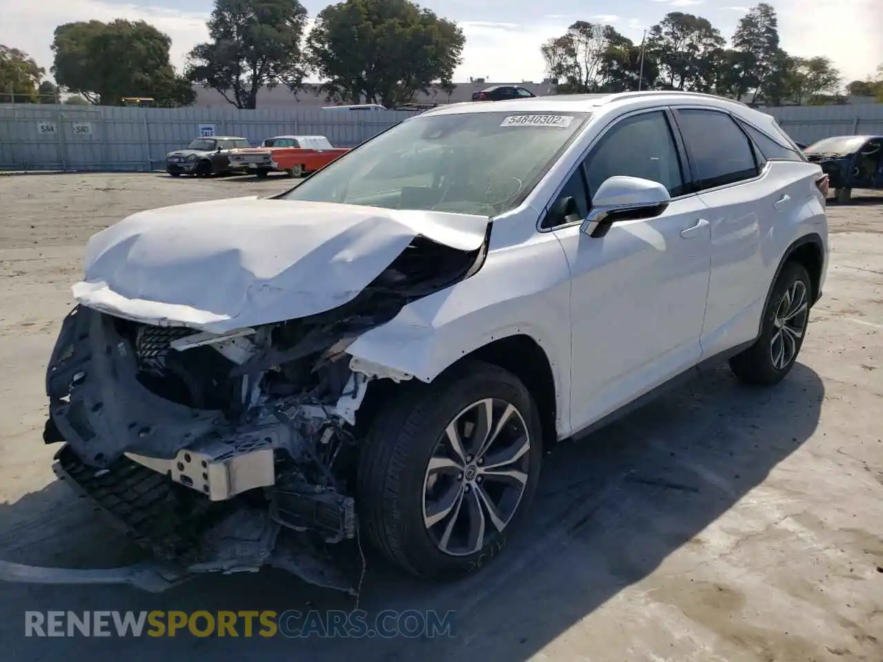 2 Photograph of a damaged car 2T2HZMDA3MC279308 LEXUS RX350 2021