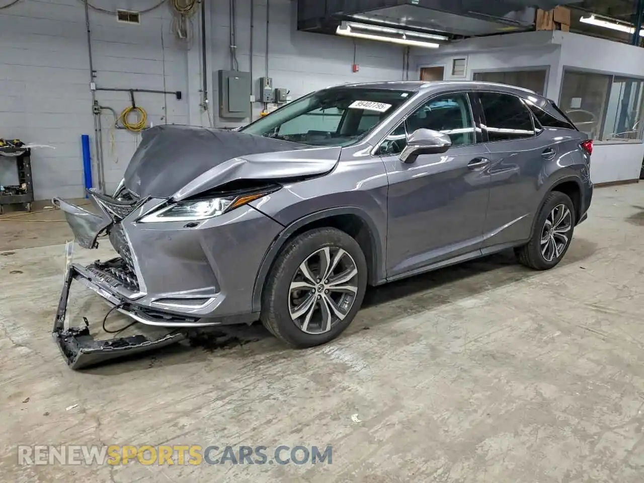 1 Photograph of a damaged car 2T2HZMDA3MC279549 LEXUS RX350 2021