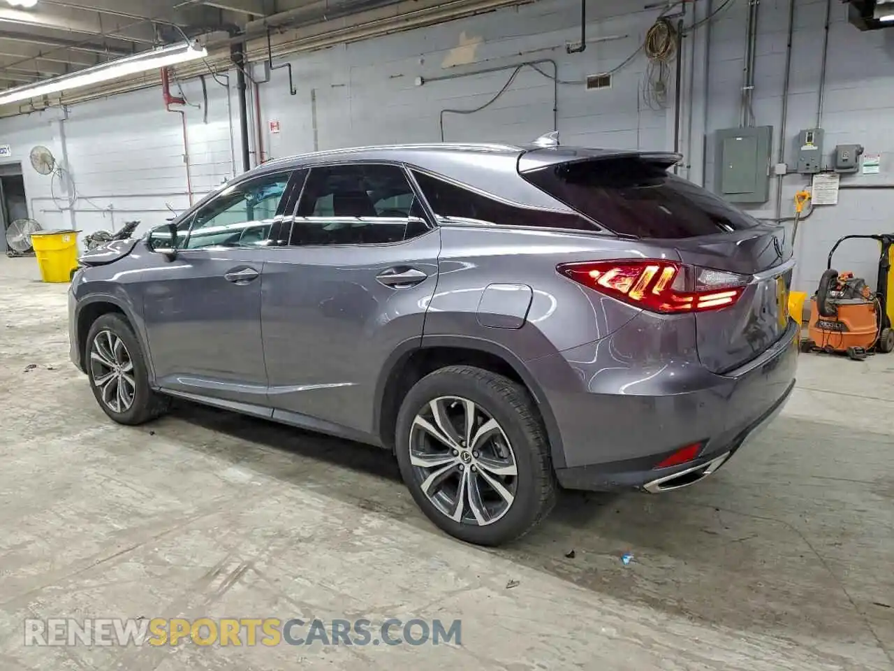 2 Photograph of a damaged car 2T2HZMDA3MC279549 LEXUS RX350 2021