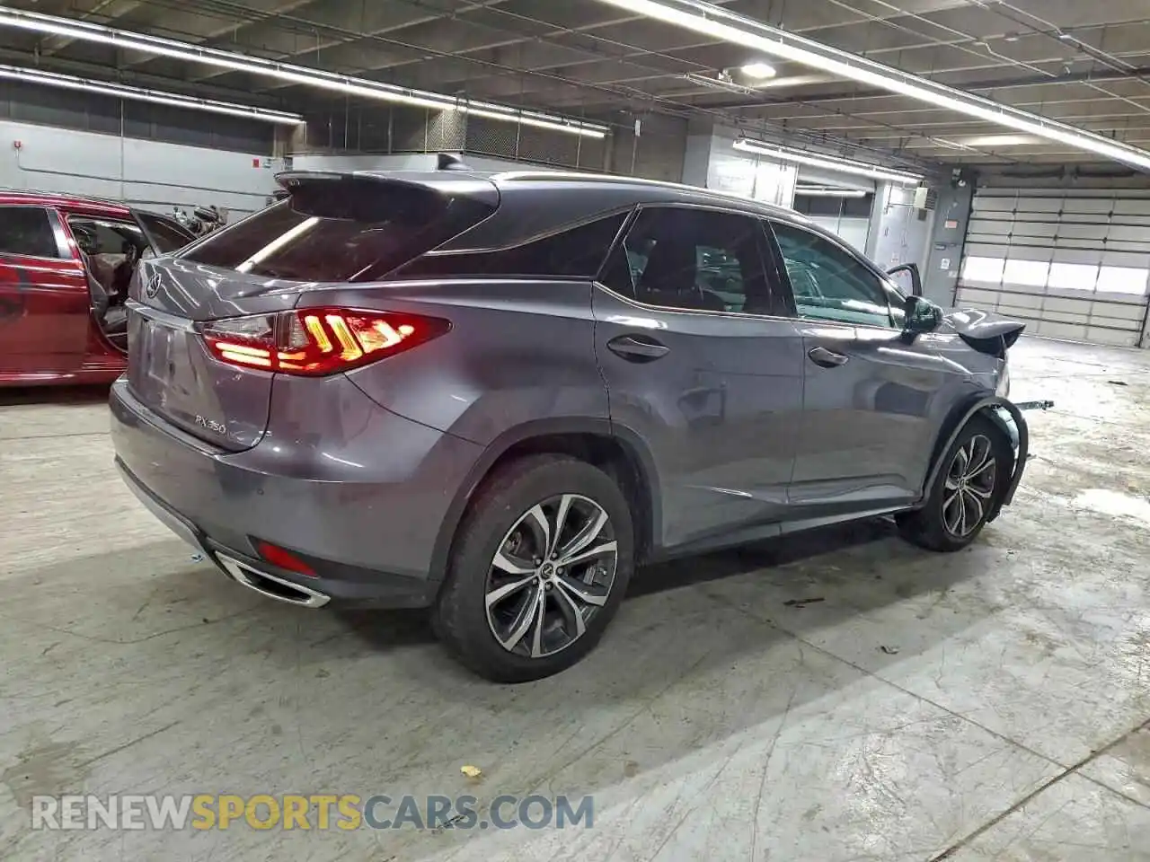 3 Photograph of a damaged car 2T2HZMDA3MC279549 LEXUS RX350 2021