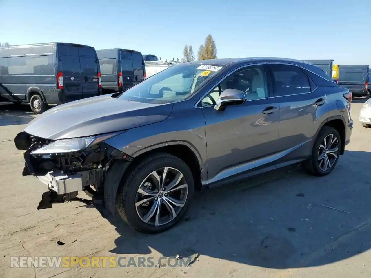 1 Photograph of a damaged car 2T2HZMDA3MC307284 LEXUS RX350 2021