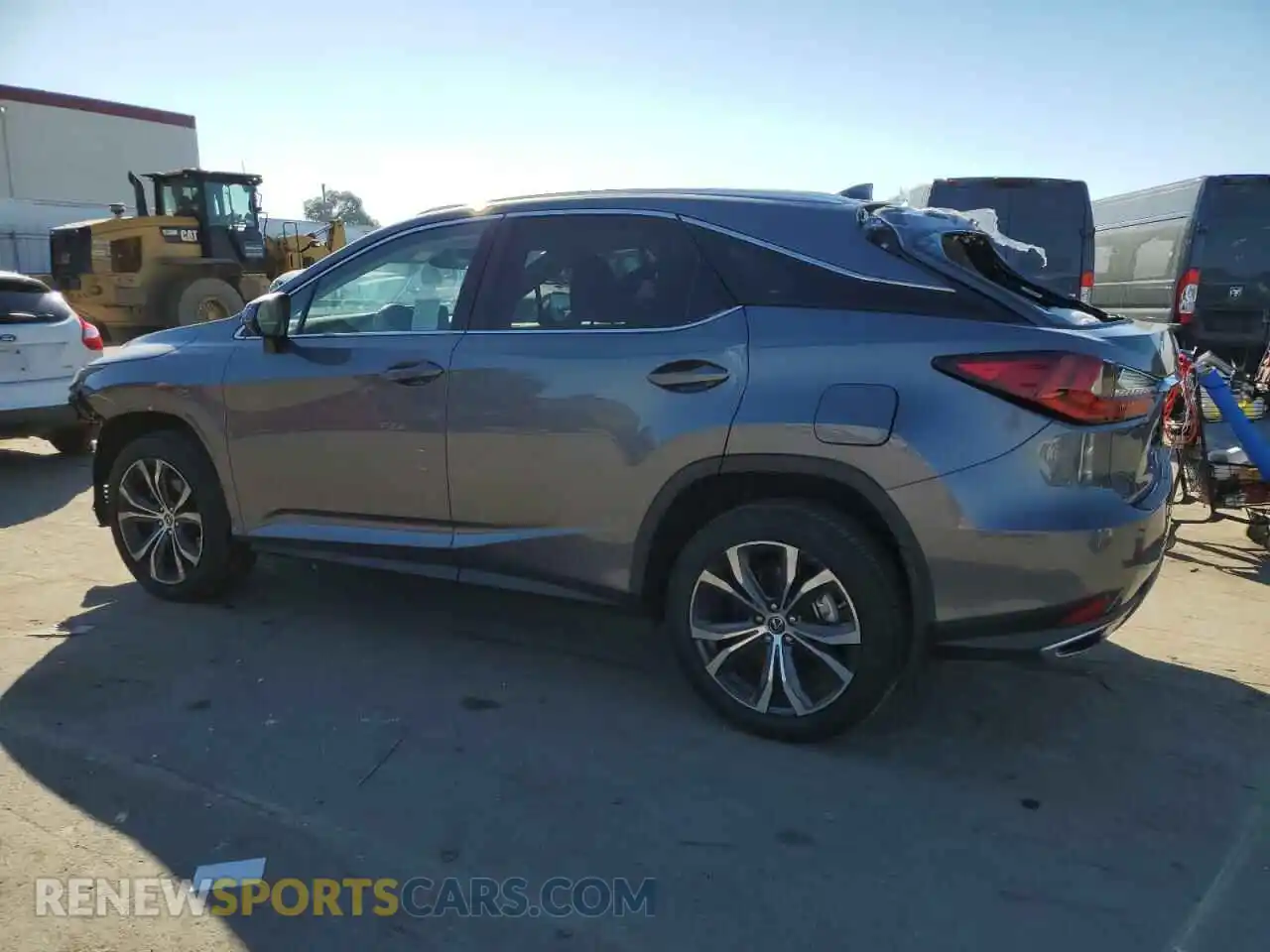 2 Photograph of a damaged car 2T2HZMDA3MC307284 LEXUS RX350 2021