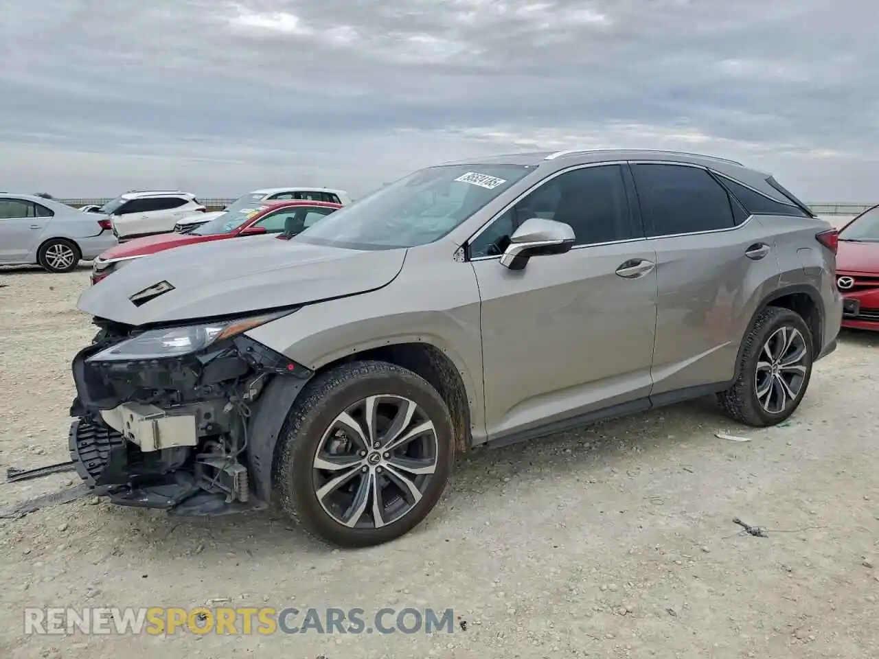 1 Photograph of a damaged car 2T2HZMDA4MC272464 LEXUS RX350 2021