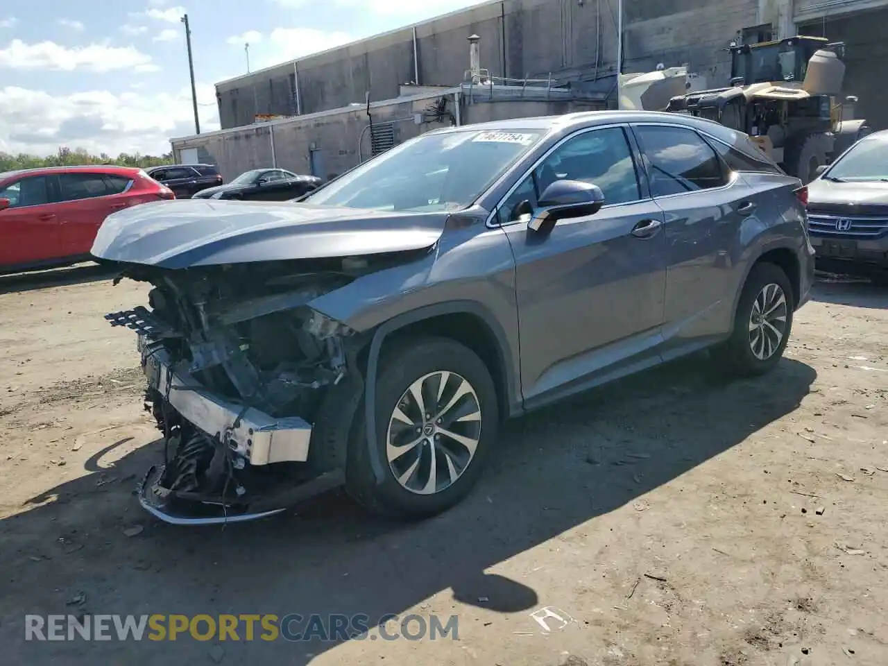 1 Photograph of a damaged car 2T2HZMDA5MC264972 LEXUS RX350 2021