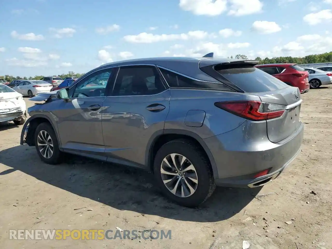 2 Photograph of a damaged car 2T2HZMDA5MC264972 LEXUS RX350 2021
