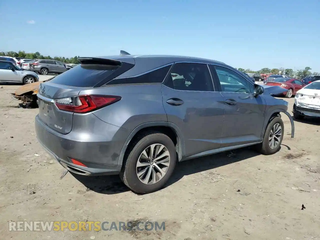 3 Photograph of a damaged car 2T2HZMDA5MC264972 LEXUS RX350 2021