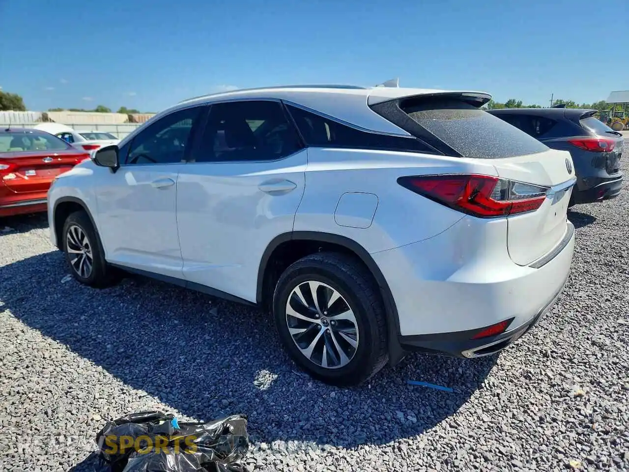 2 Фотография поврежденного автомобиля 2T2HZMDA5MC265166 LEXUS RX350 2021