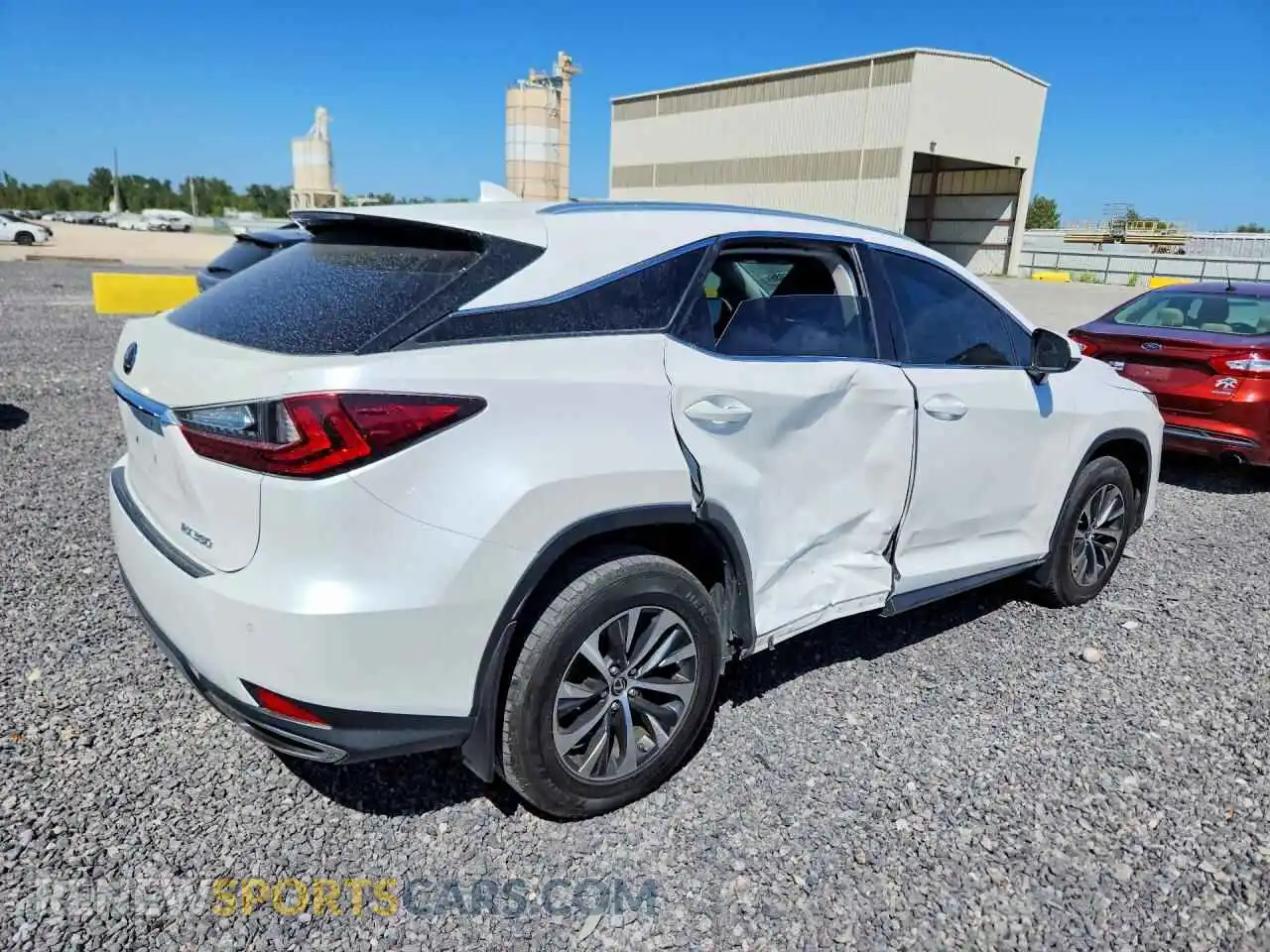3 Фотография поврежденного автомобиля 2T2HZMDA5MC265166 LEXUS RX350 2021
