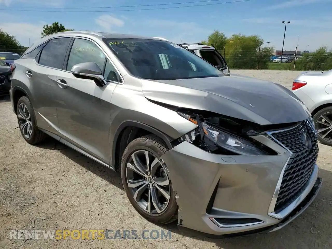 1 Photograph of a damaged car 2T2HZMDA5MC267192 LEXUS RX350 2021
