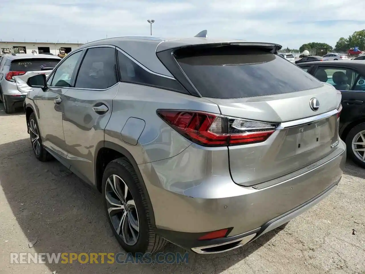 3 Photograph of a damaged car 2T2HZMDA5MC267192 LEXUS RX350 2021