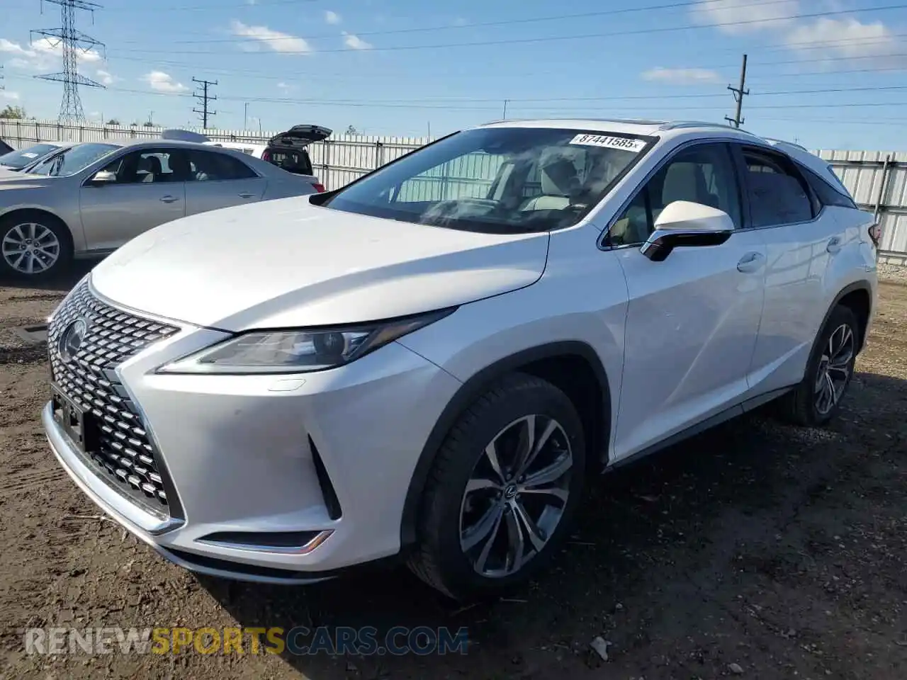 1 Photograph of a damaged car 2T2HZMDA5MC275521 LEXUS RX350 2021