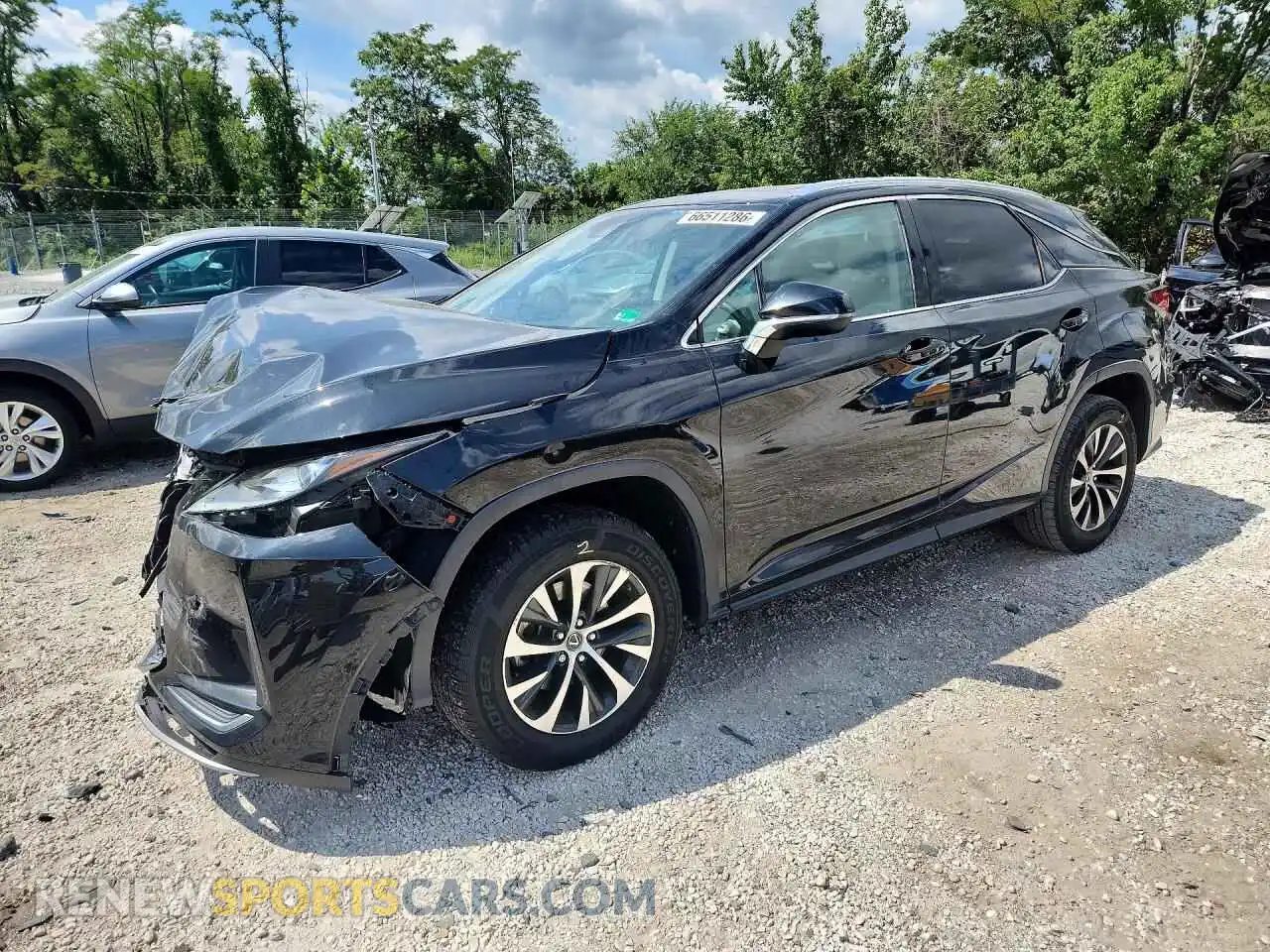 1 Фотография поврежденного автомобиля 2T2HZMDA5MC281268 LEXUS RX350 2021
