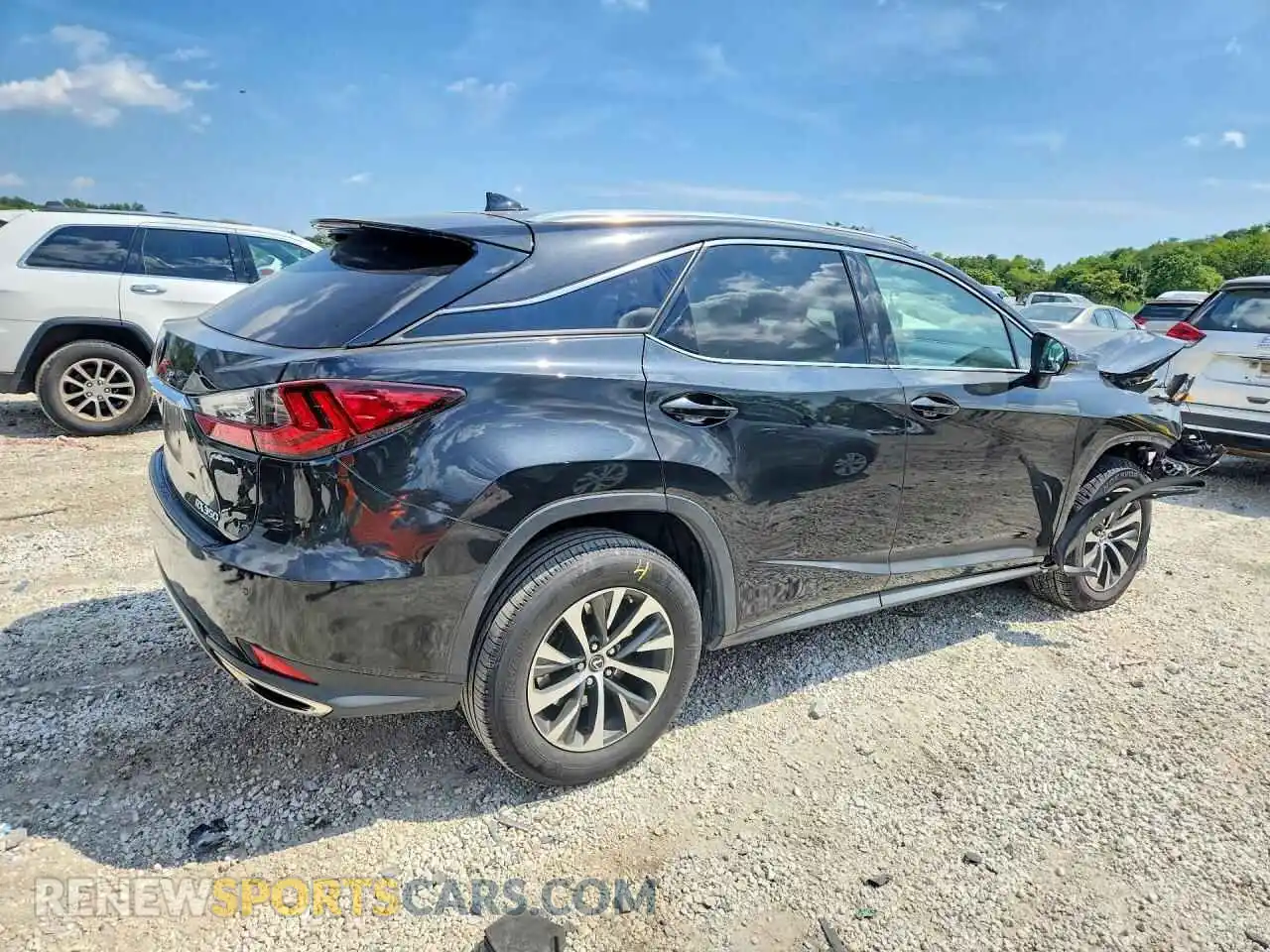 3 Фотография поврежденного автомобиля 2T2HZMDA5MC281268 LEXUS RX350 2021
