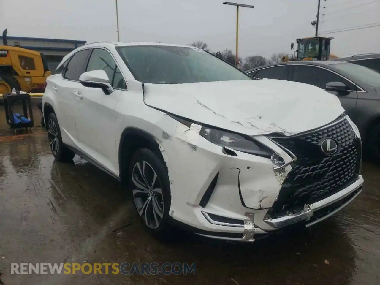 1 Photograph of a damaged car 2T2HZMDA5MC281397 LEXUS RX350 2021