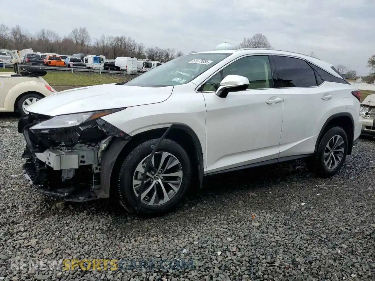 1 Photograph of a damaged car 2T2HZMDA5MC284011 LEXUS RX350 2021