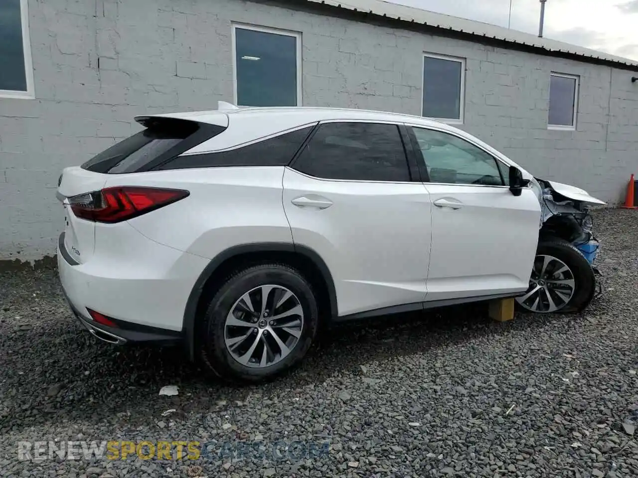 3 Photograph of a damaged car 2T2HZMDA5MC284011 LEXUS RX350 2021