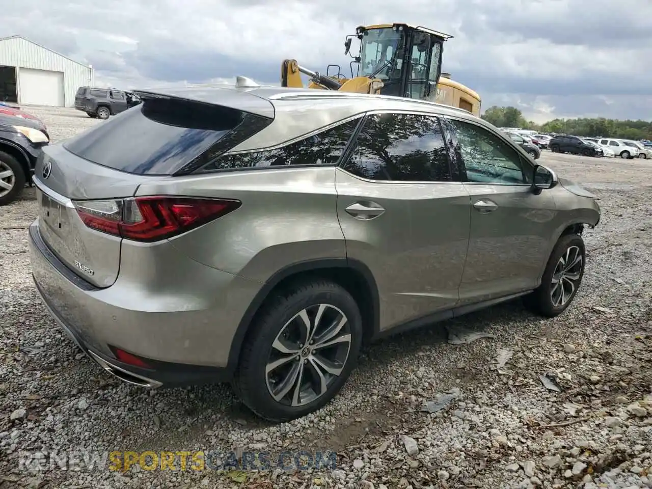 3 Photograph of a damaged car 2T2HZMDA5MC291282 LEXUS RX350 2021