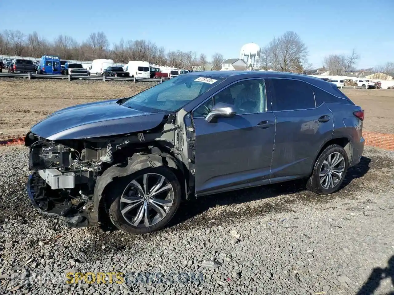 1 Photograph of a damaged car 2T2HZMDA5MC293551 LEXUS RX350 2021