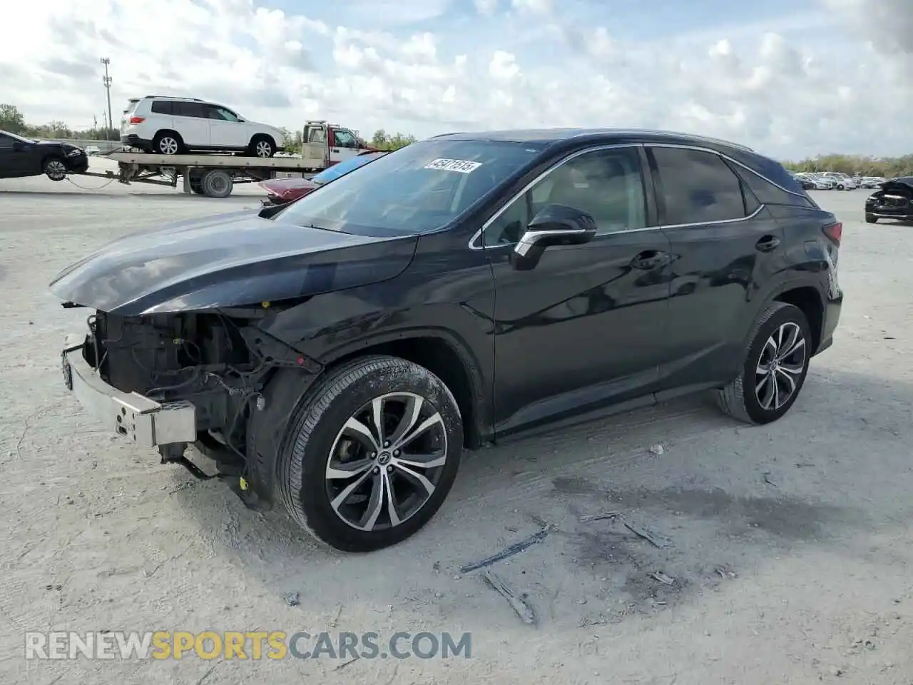 1 Photograph of a damaged car 2T2HZMDA6MC258680 LEXUS RX350 2021
