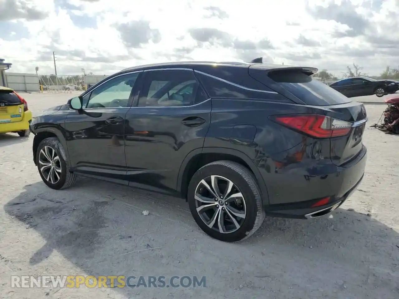 2 Photograph of a damaged car 2T2HZMDA6MC258680 LEXUS RX350 2021