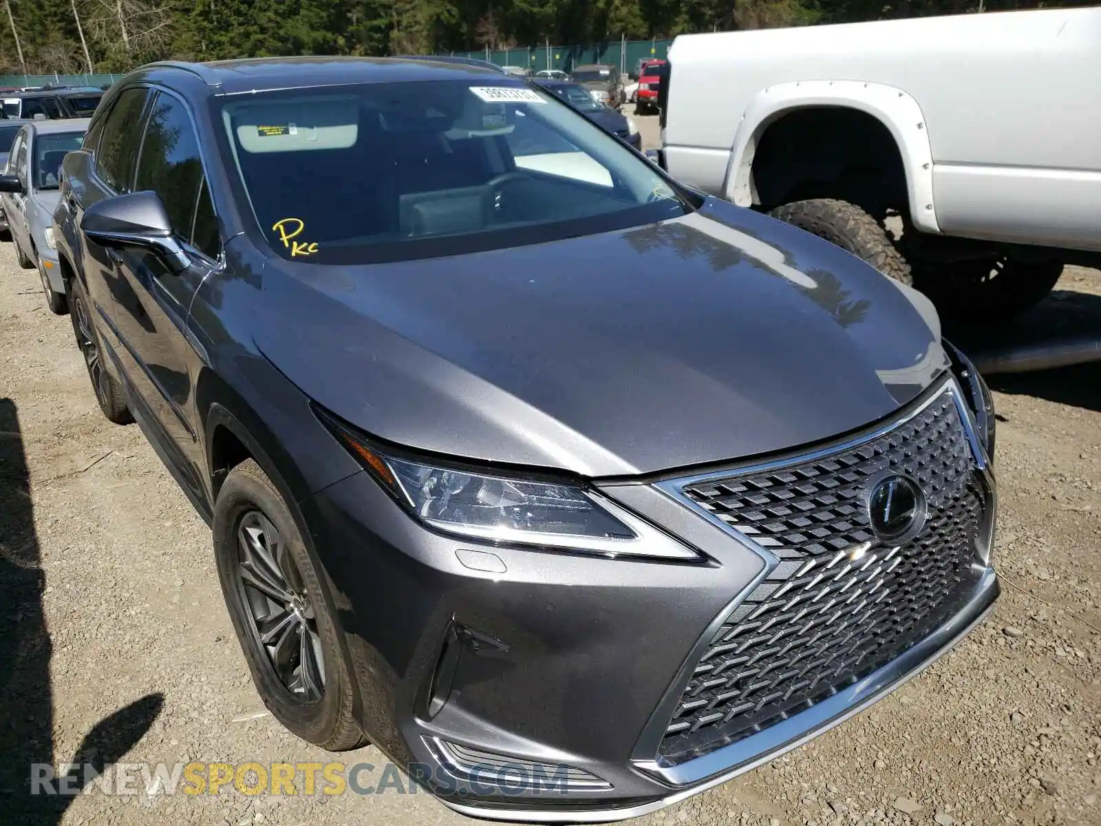 1 Photograph of a damaged car 2T2HZMDA6MC269551 LEXUS RX350 2021