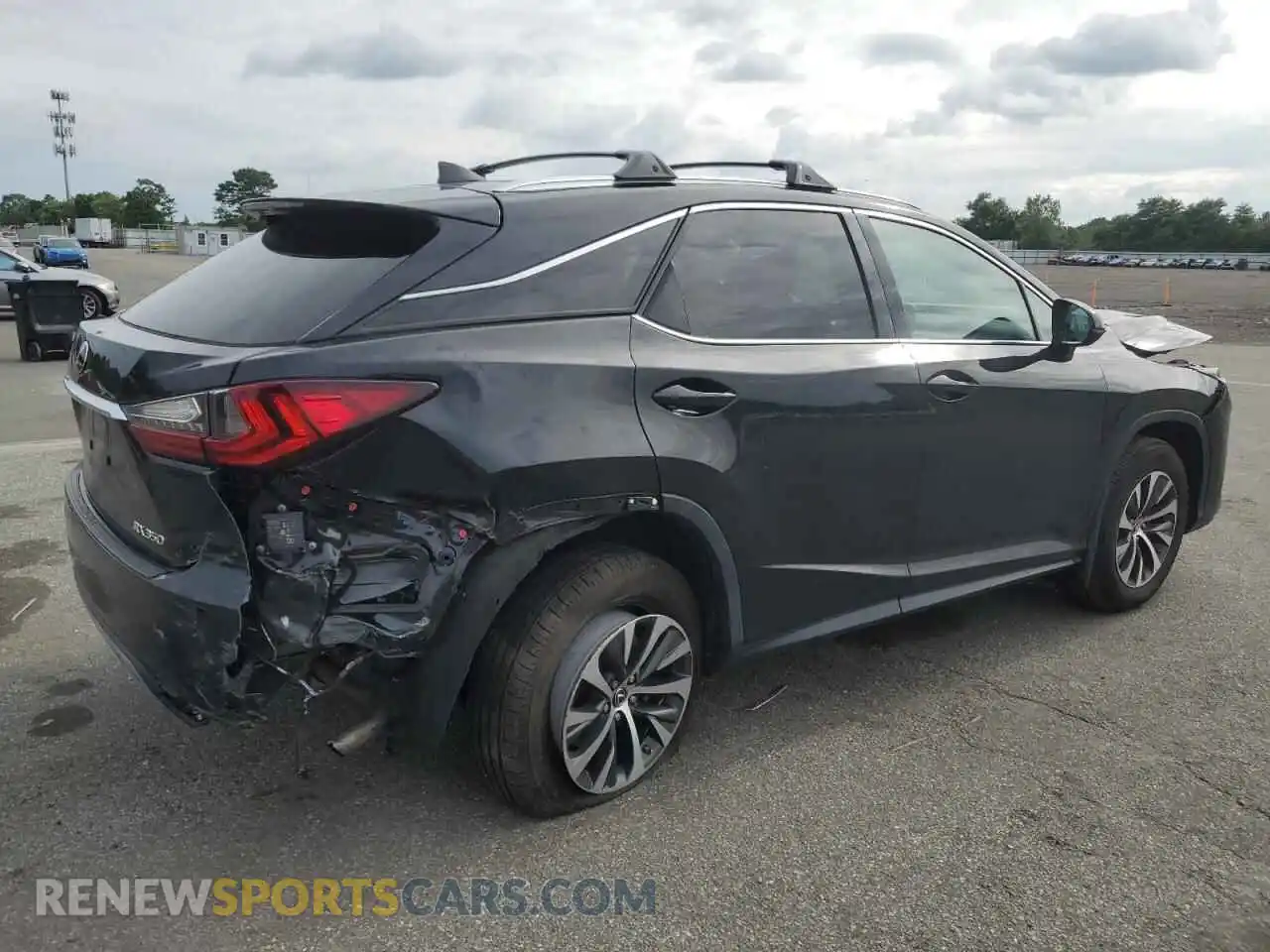 3 Photograph of a damaged car 2T2HZMDA6MC273812 LEXUS RX350 2021