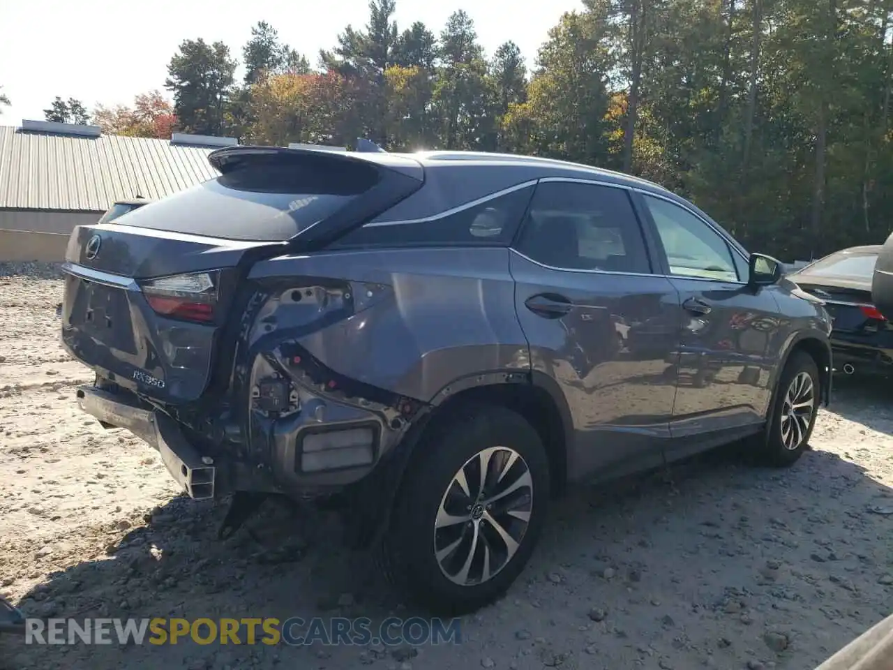 3 Photograph of a damaged car 2T2HZMDA6MC276029 LEXUS RX350 2021
