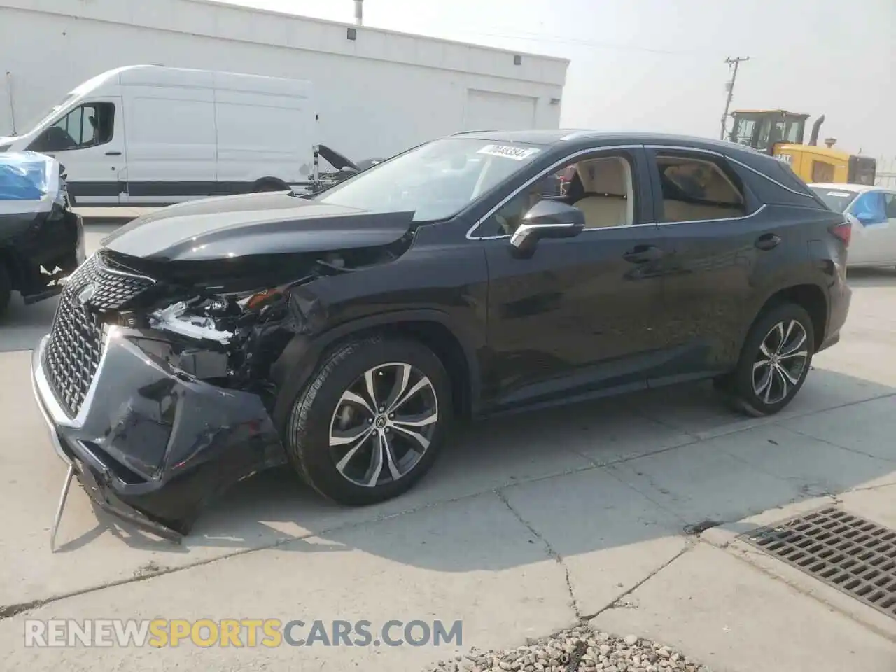 1 Photograph of a damaged car 2T2HZMDA6MC283837 LEXUS RX350 2021
