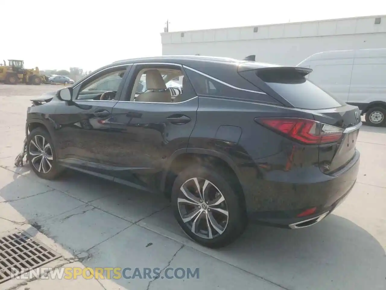 2 Photograph of a damaged car 2T2HZMDA6MC283837 LEXUS RX350 2021