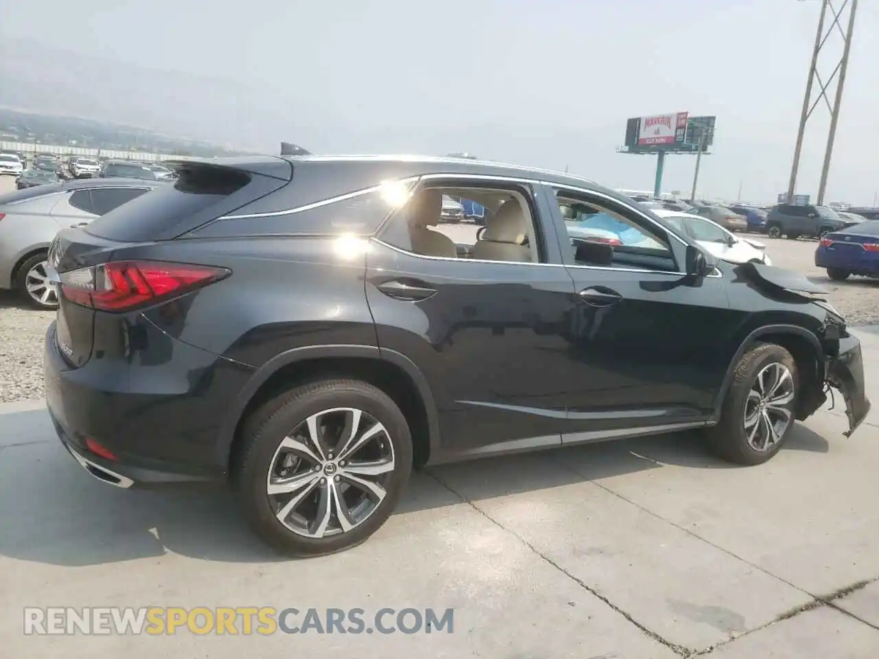 3 Photograph of a damaged car 2T2HZMDA6MC283837 LEXUS RX350 2021