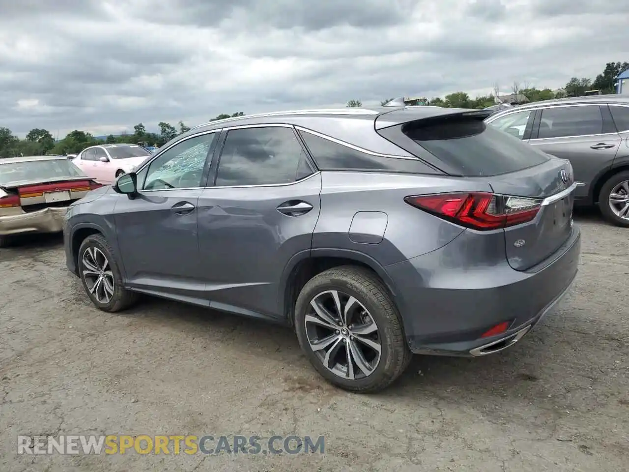 2 Photograph of a damaged car 2T2HZMDA6MC302452 LEXUS RX350 2021