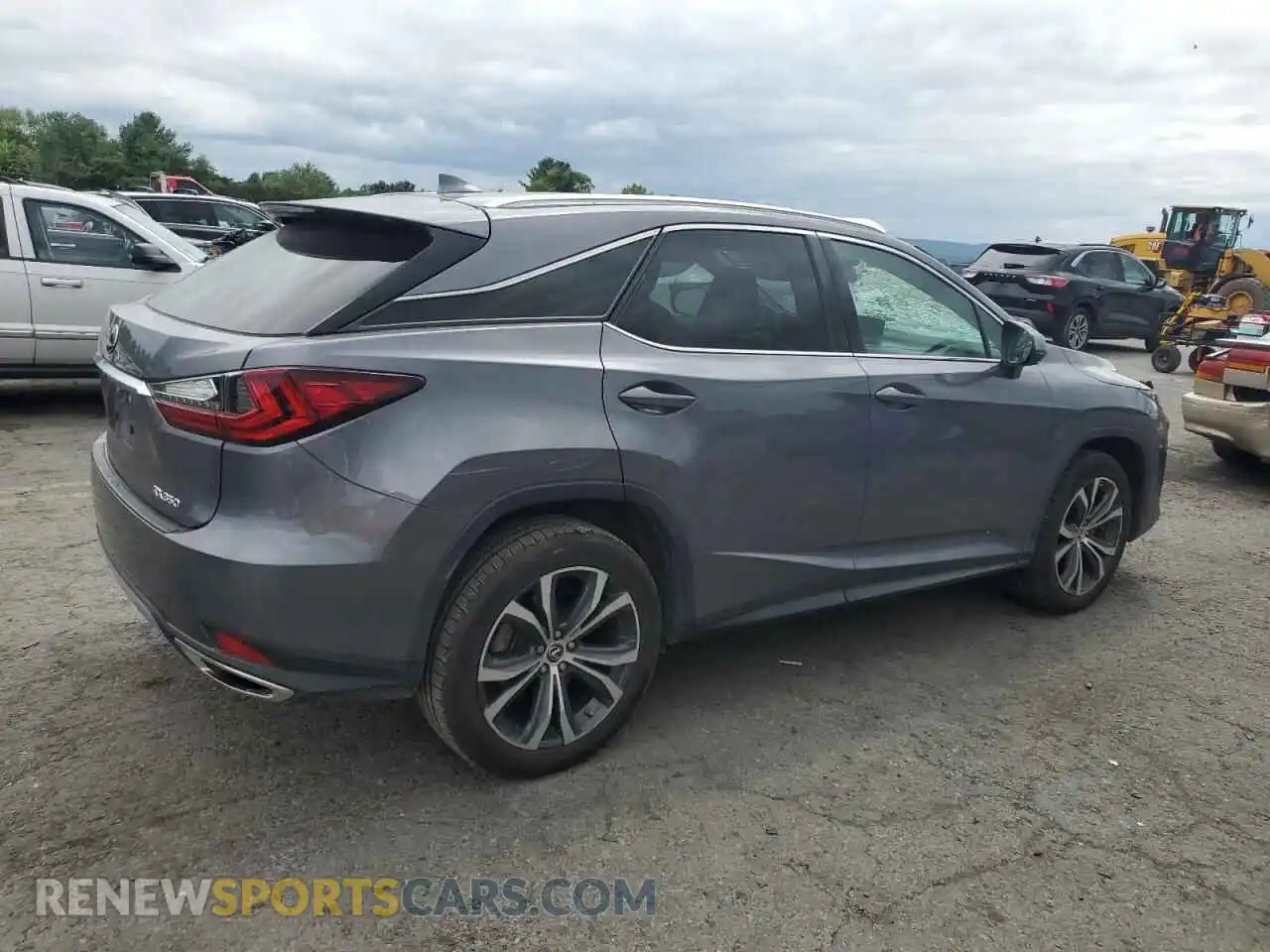 3 Photograph of a damaged car 2T2HZMDA6MC302452 LEXUS RX350 2021