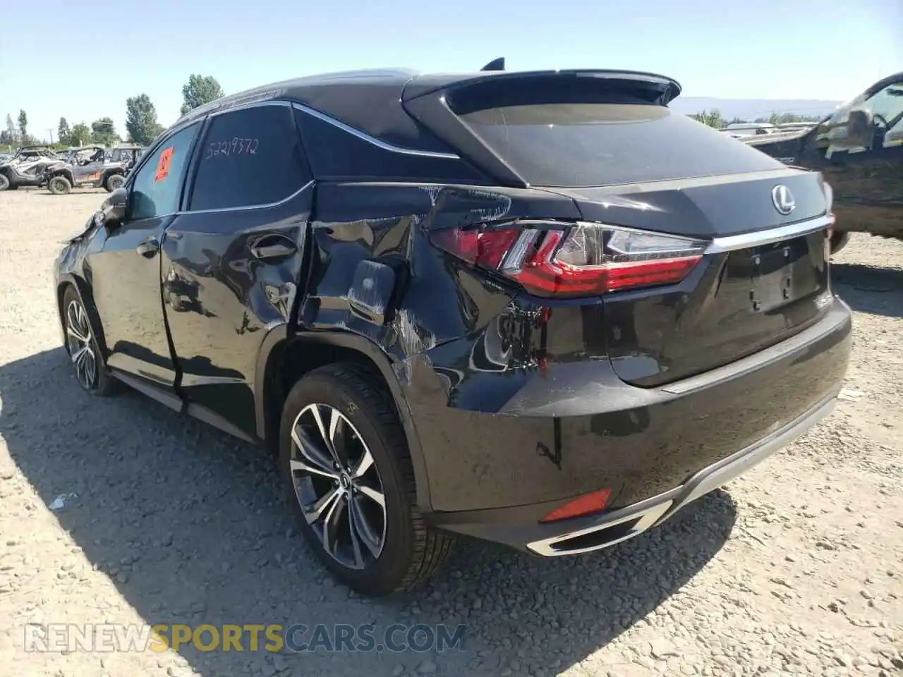 3 Photograph of a damaged car 2T2HZMDA7MC258171 LEXUS RX350 2021