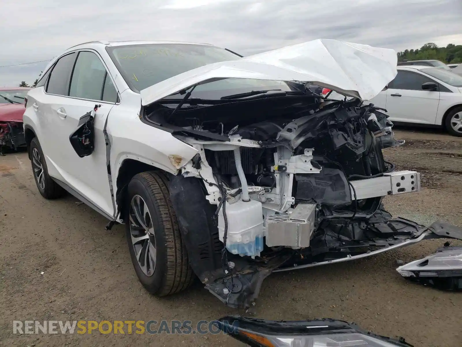 1 Photograph of a damaged car 2T2HZMDA7MC265671 LEXUS RX350 2021