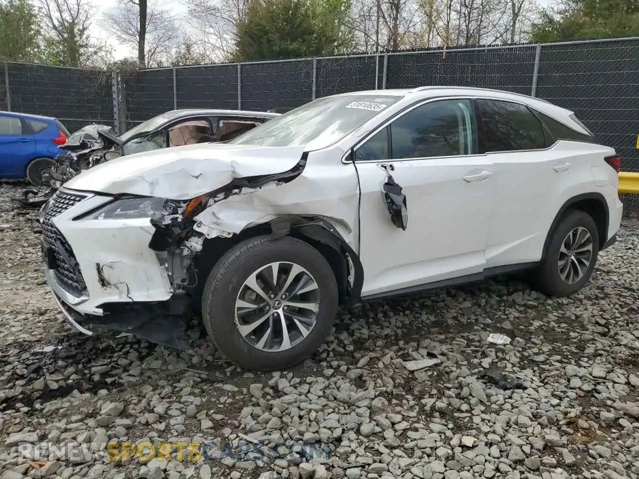 1 Photograph of a damaged car 2T2HZMDA7MC277979 LEXUS RX350 2021