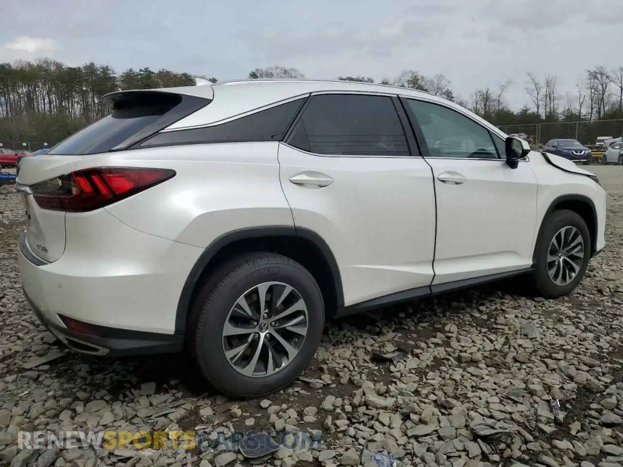 3 Photograph of a damaged car 2T2HZMDA7MC277979 LEXUS RX350 2021