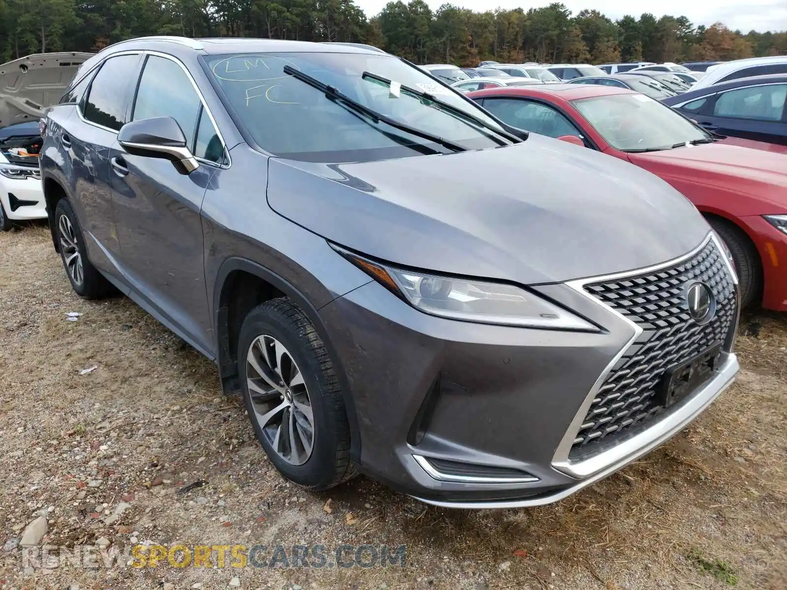 1 Photograph of a damaged car 2T2HZMDA7MC286763 LEXUS RX350 2021