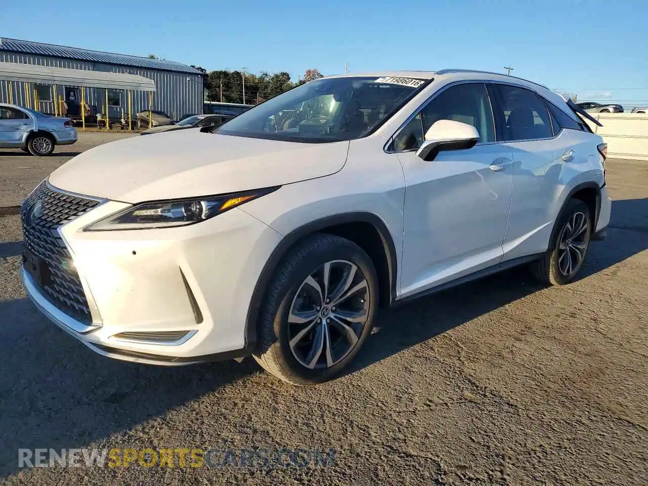 1 Photograph of a damaged car 2T2HZMDA7MC300273 LEXUS RX350 2021