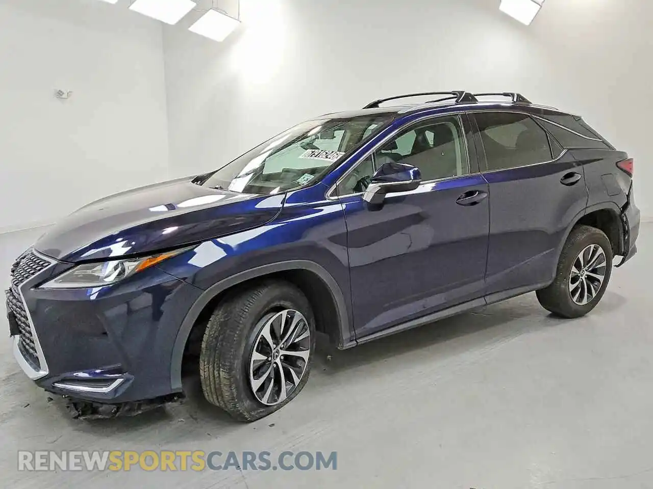 1 Photograph of a damaged car 2T2HZMDA7MC308356 LEXUS RX350 2021