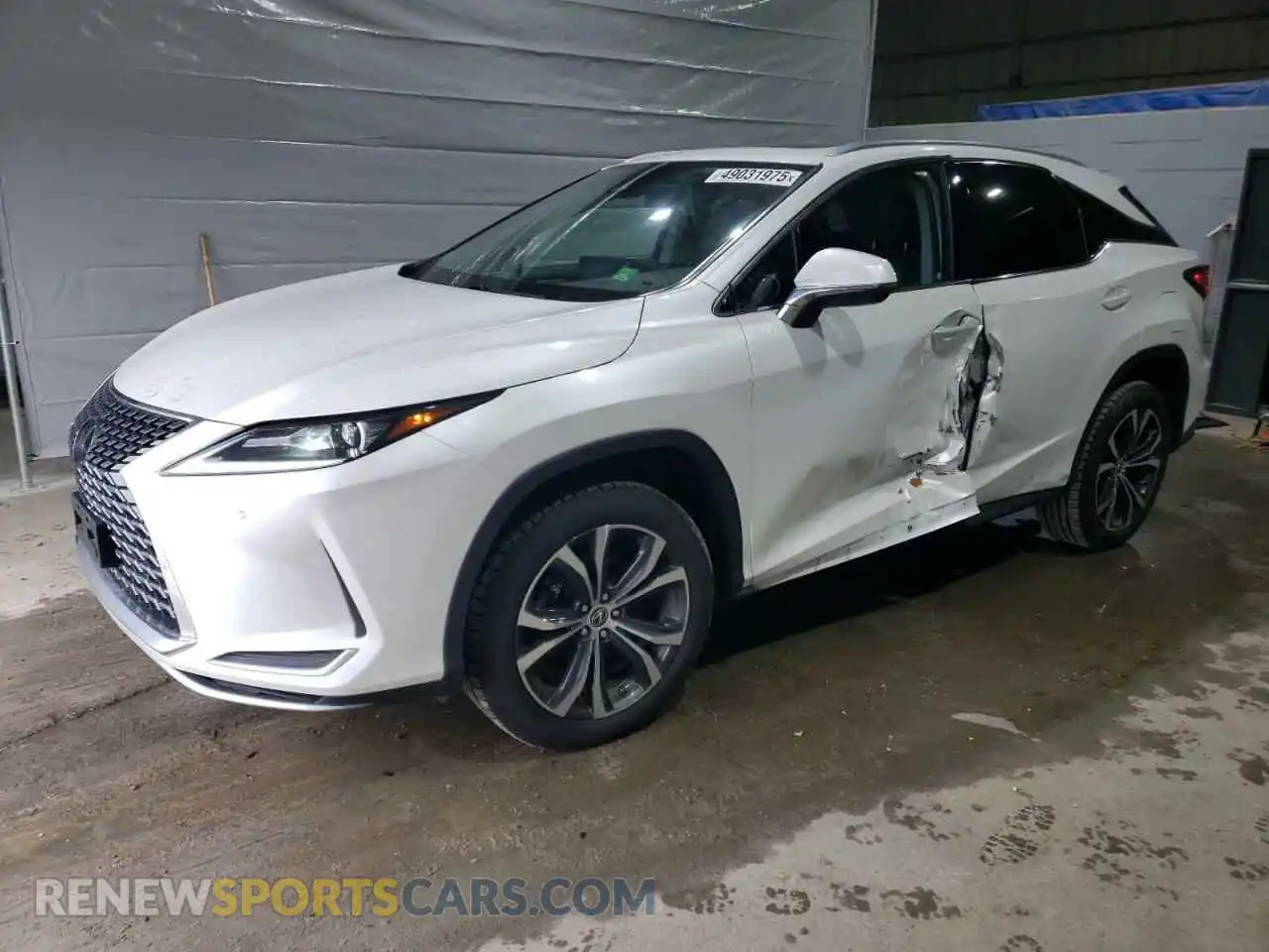 1 Photograph of a damaged car 2T2HZMDA8MC258423 LEXUS RX350 2021