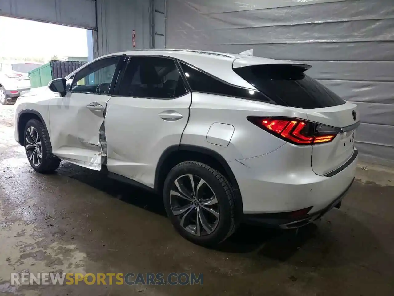 2 Photograph of a damaged car 2T2HZMDA8MC258423 LEXUS RX350 2021